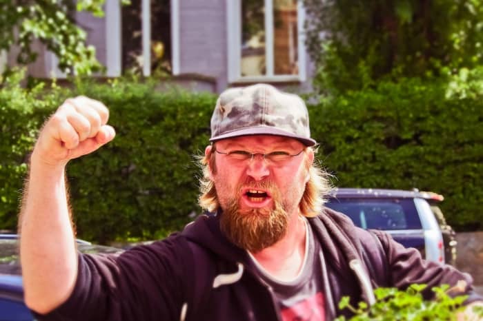 Physical threats from neighbors aren't super common, but they should be taken seriously in every situation.