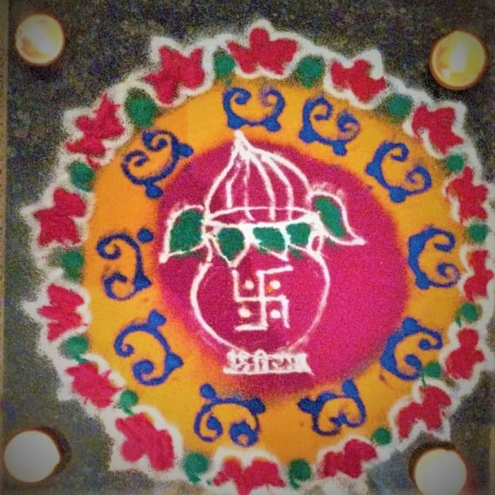 The Art of Aripan-Sanskar Bharati Rangolis - HubPages