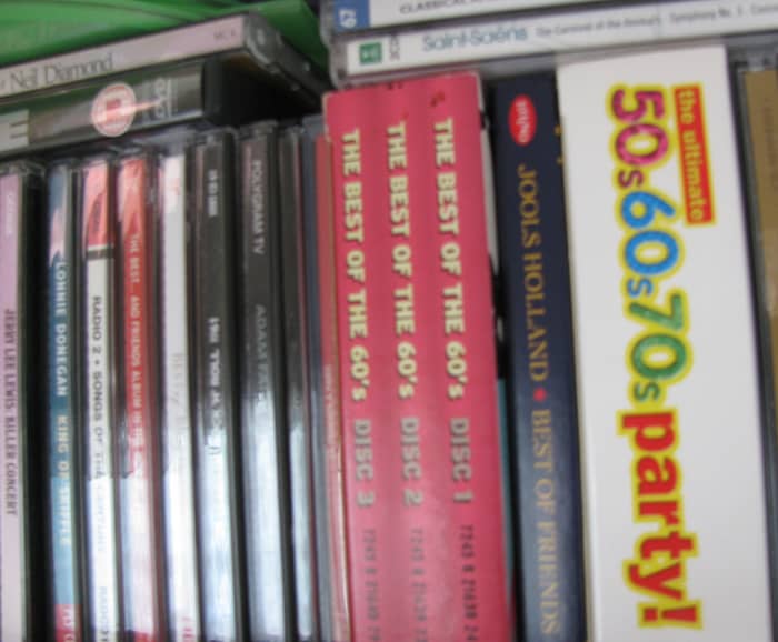 50s, 60s, 70s, Connie Francis, Neil Diamond, Queen, The Rolling Stones, David Bowie......