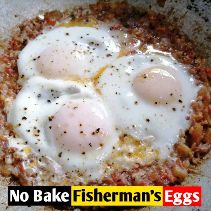 No-bake fisherman's eggs