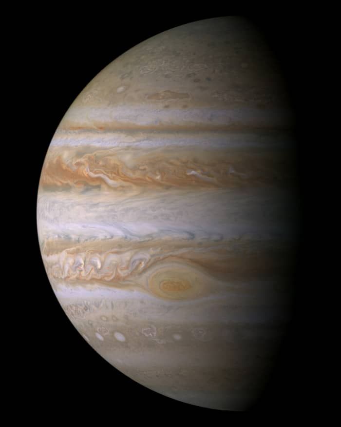 Completing a rotation on its axis in 9h 55m 30s