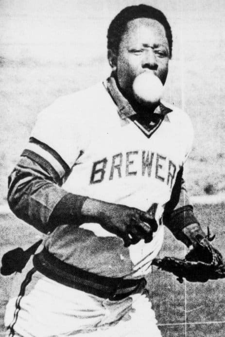 Even though Hank Aaron was aging by the time the 1970s came around, he still had plenty of power.