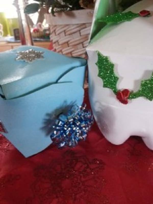 The finished product is nearly unrecognizable. Your loved ones (and the environment) will thank you!