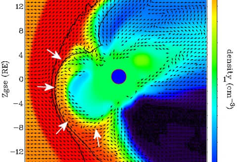 The Breach in the Magnetosphere was found in Dec. of 2007 by NASA scientist which confounded their belief of how the solar winds act.