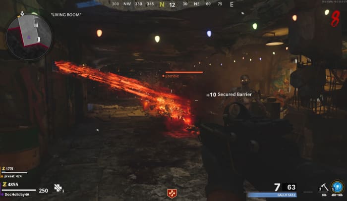 The secondary function will pull zombies into the gun, it can also pull some objects towards you.