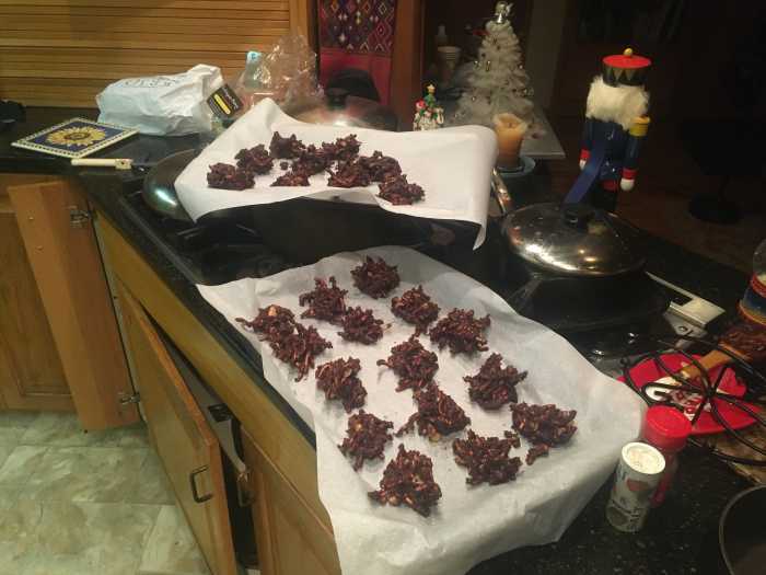 red-bean-paste-and-chocolate-haystacks-recipe