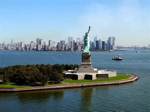 Lady Liberty's torch is lifted high, as a beacon, so that a world may see...what LIBERTY looks like!
