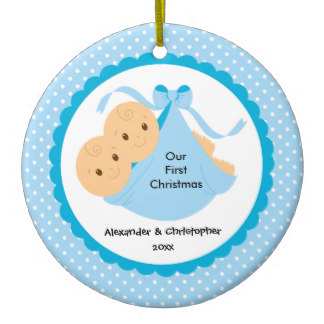 This ornament is available in boy-girl, girl-girl, and of course boy-boy. It's available at the link I've posted.