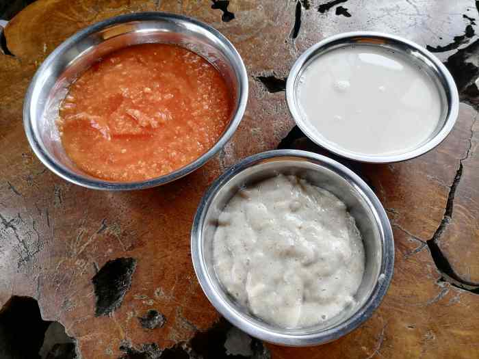 milky papaya banana smoothie ingredients