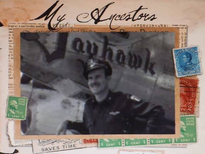 Apply scrapbooking techniques to family photos. (Remember to use a copy, not an original.)