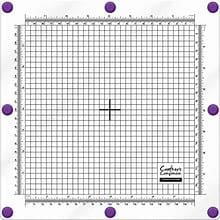 Stamping platforms make it easy to get the perfect placement of your layered stamps every time. They have a grid marking that makes it easy