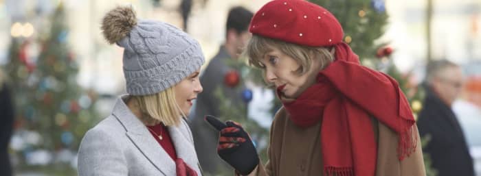 Candace Cameron Bure and Jean Smart play Noelle and her guardian angel in A Shoe Addict's Christmas the movie