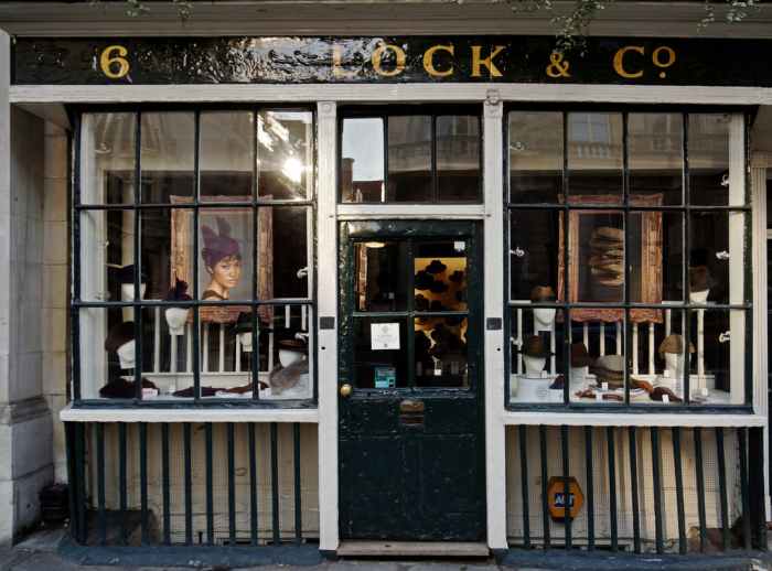 Lock & Co is still in business at its original address.