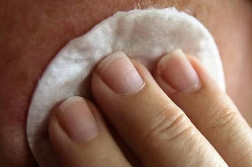 For skin treatment: soak up the Oil using a cotton wool and apply it gently all over the face and body parts like neck, underarm and elbow