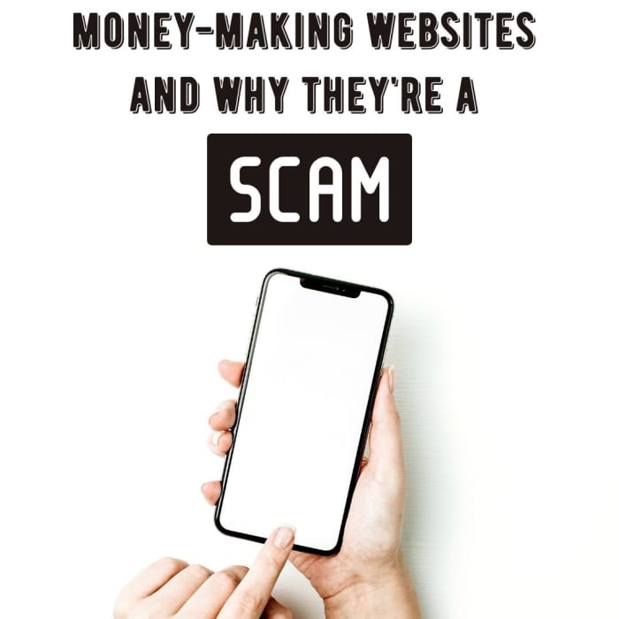 Don't be fooled by websites or apps that claim you'll be able to make money by filling out surveys, watching ads, or exercising.