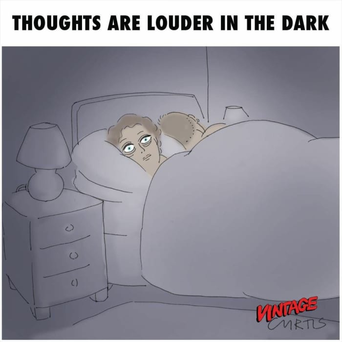 Nighttime thoughts clue you in on your worries, fears, and hopes. Listen to their tones and details. What habits do they suggest you must change to change your life?