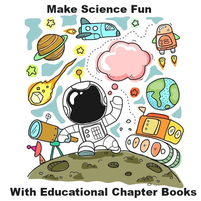 Encourage a love of science with educational chapter books that teach scientific concepts while telling fun stories.