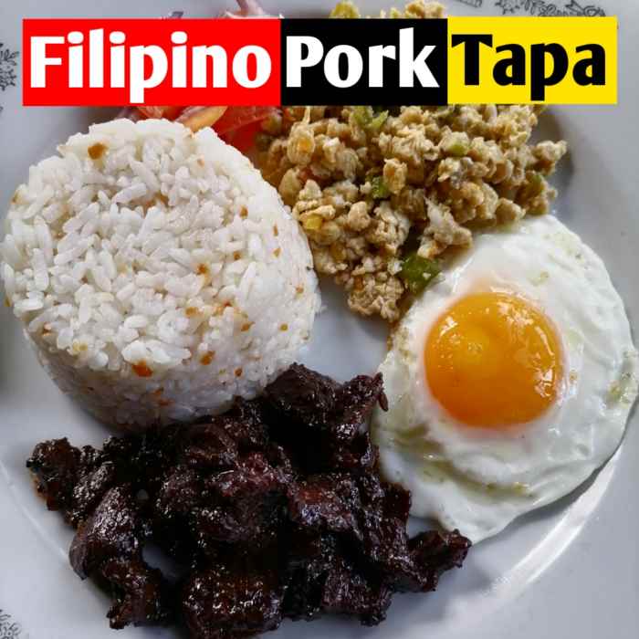 Sweet and Salty Filipino Pork Tapa Delishably