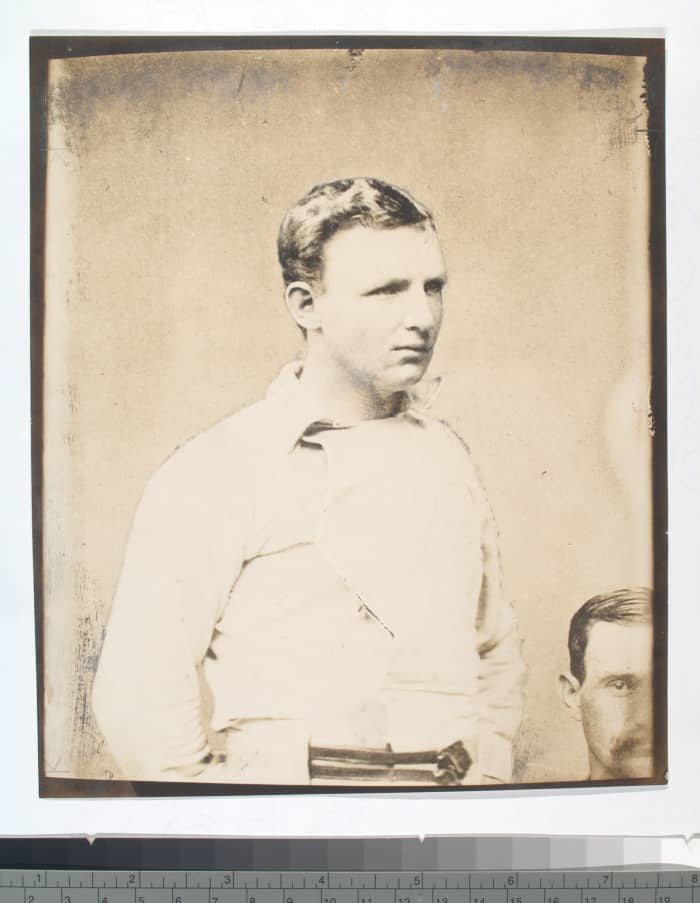 Cap Anson, baseball's first prominent superstar, is one figure whose role in baseball's segregation has been acknowledged by the Baseball Hall of Fame.