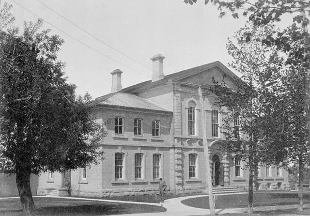 The Renfrew County Courthouse in Pembroke, Ontario, Canada.