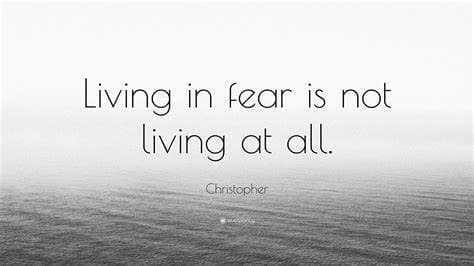 Those who live under the thumb comfortably are deceived into believing they are alive.