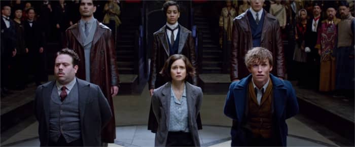 Jacob, Tina, and Newt are central characters and all of them are outsiders | Harry Potter Spinoff Series Fantastic Beasts and Where to Find Them (2016)