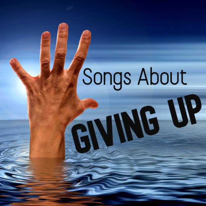 Make a playlist of pop, rock, country, and R&B songs about defeat, giving up, calling it quits, throwing in the towel.