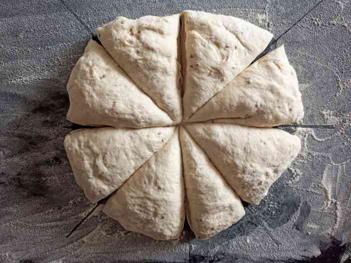 Step 4. Divide dough into 8 portions