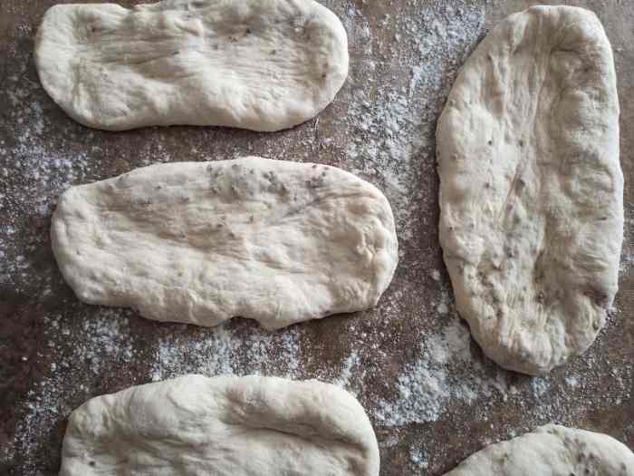 Step 5. Form your naan bread shape and rest