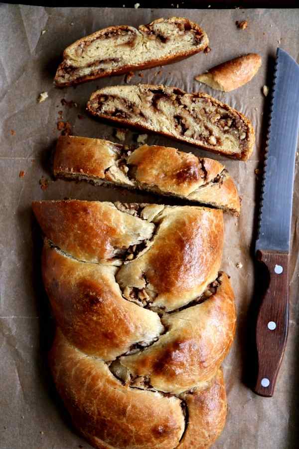 Cinnamon-Walnut Challah