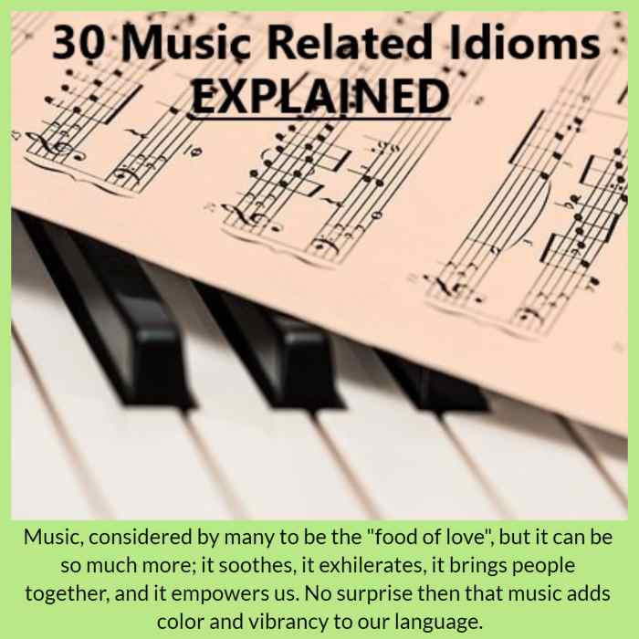 30 Music Idioms and Phrases Explained HubPages