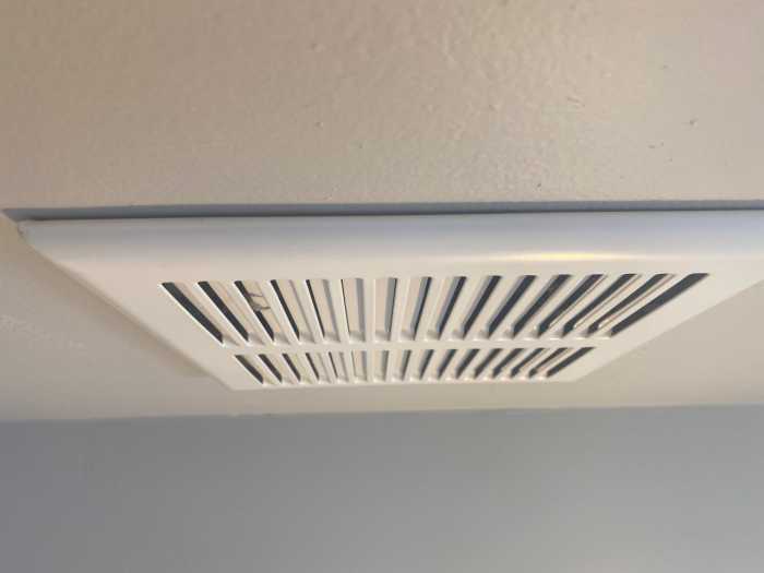 How to Fix a Sagging Bathroom Vent Cover Dengarden