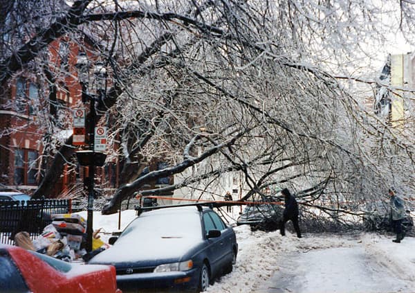 The Great Ice Storm of 1998. Have an emergency safety kit kept in an easily accessible place in your home, in the event you need to stay inside for a few days.