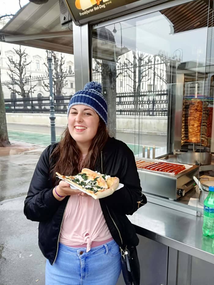 Even at my smallest size, it took a lot of courage for me to post pictures with food, as I was recovering from an eating disorder.