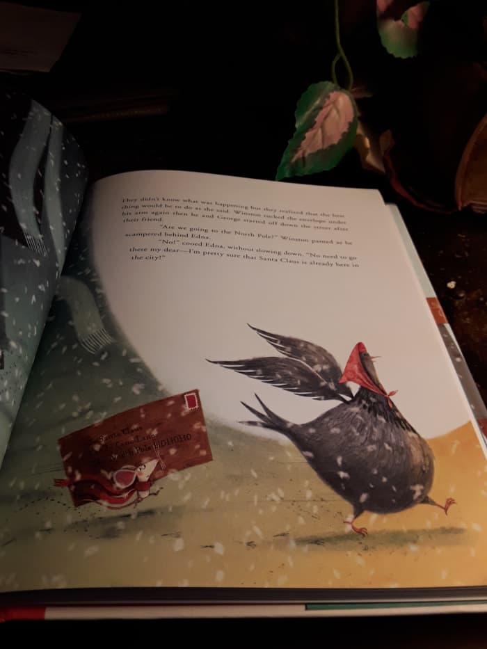 Winston has the lost letter that must be delivered ASAP to Santa