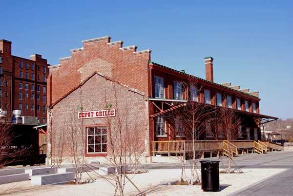 The old Train Station building on the James River in Lynchburg Virginia. I left Lynchburg for Great Lakes Il. and Navy Boot Camp from this train station.