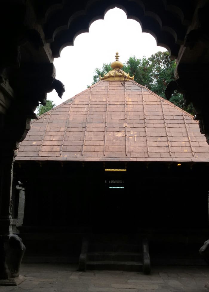 "THAMIRA SABHAI" or Copper Dance Hall (Nellaiappar temple, Tirunelveli) -- 08 degrees 43 minutes 41 seconds North, 77 degrees 41 minutes 43 seconds East.