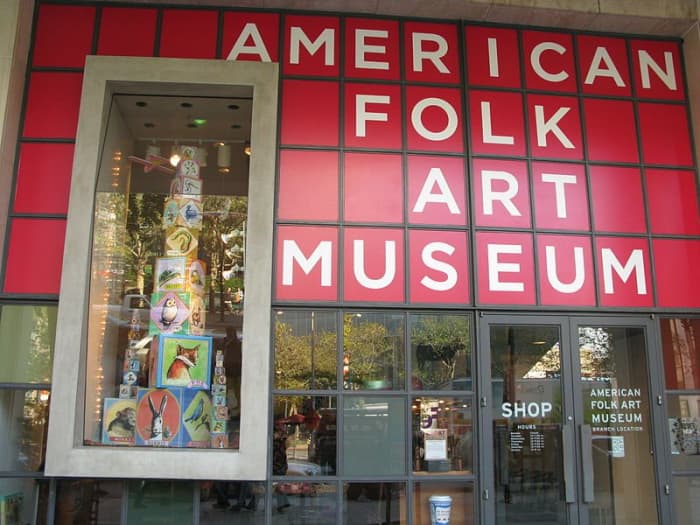 The American Folk Art Museum at 2 Lincoln Square, New York, NY.
