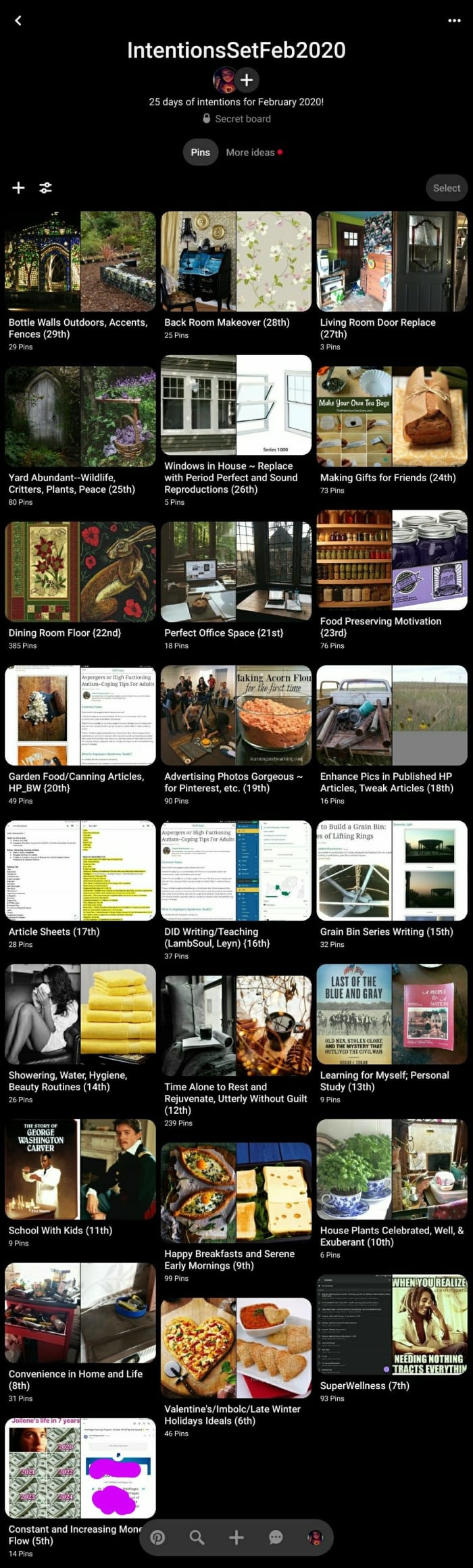 The layout only hints at the riches and magic within, but serves to pique my interest whenever I click in.