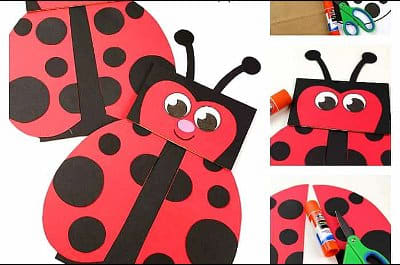 40 Fun and Easy Ladybug Craft Ideas - FeltMagnet