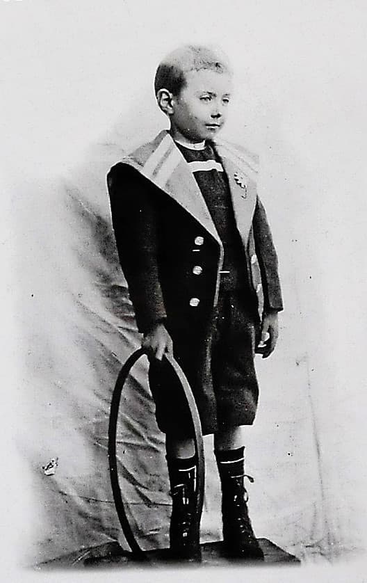 Jean Giono in childhood.