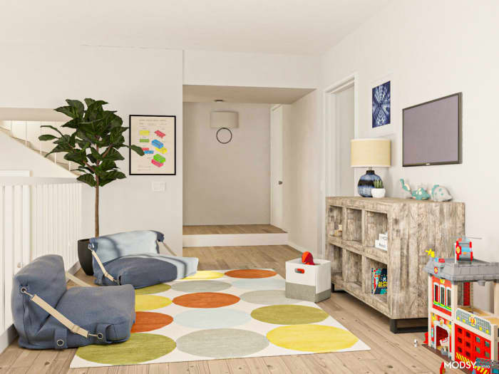 Children lounge seating. Little kids love being able to sit in chairs that are just the right size for them, so a kid-size low chairs.