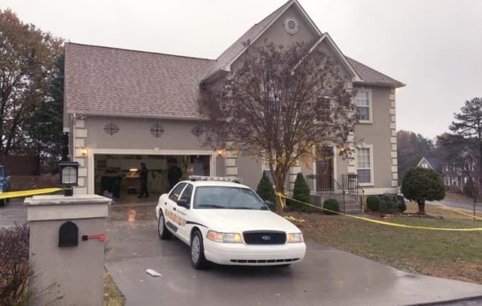 Police responded to 11434 Goldenview Lane in Knoxville, Tennessee, to conduct a welfare check on Joel and Lisa Guy in November 2016. Photo courtesy of the Advocate.