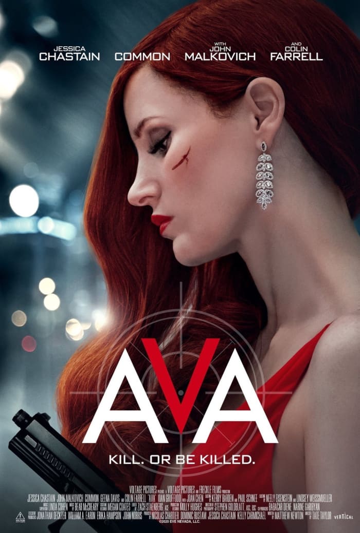 Theatrical Release: 9/25/2020. Here is my review of Ava, starring Jessica Chastain and John Malkovich.