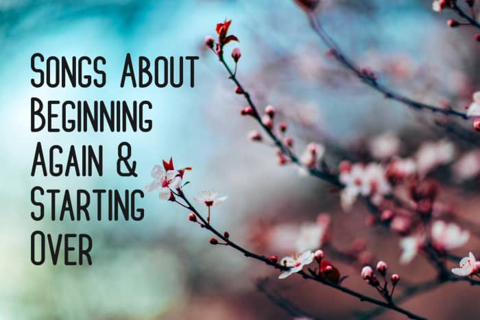 Celebrate being able to start fresh, begin again, or press restart with these pop, rock, country, and R&B songs about starting over.