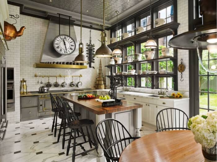 The Sagittarius kitchen should get plenty of lighting. Sagittarius doesn't need everything to match.