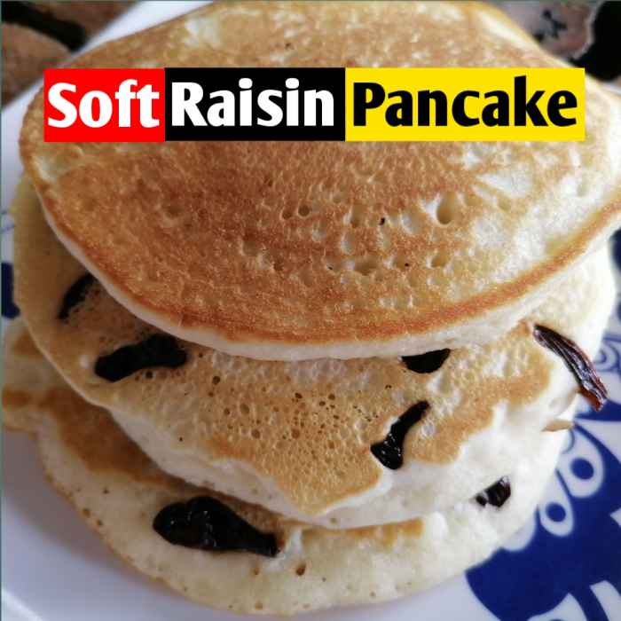 Try adding raisins to your pancakes!