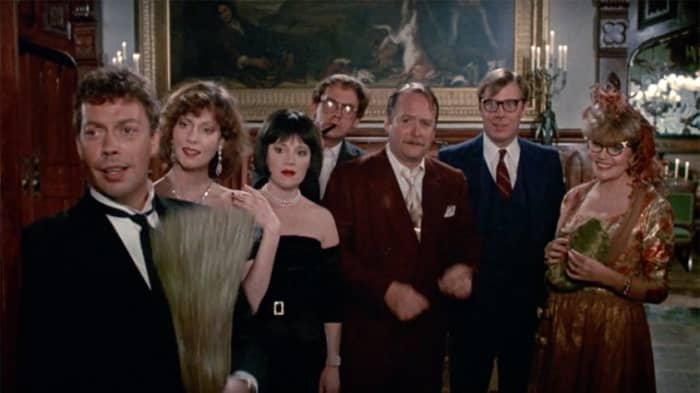 The film's campy comedy and unusual set-up makes this both a curiosity and a parody of many a murder mystery.