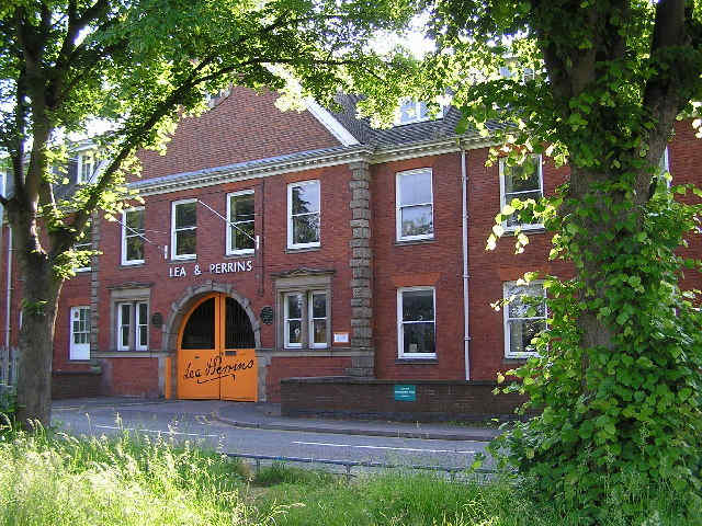 The Lea & Perrins factory in Worcester.