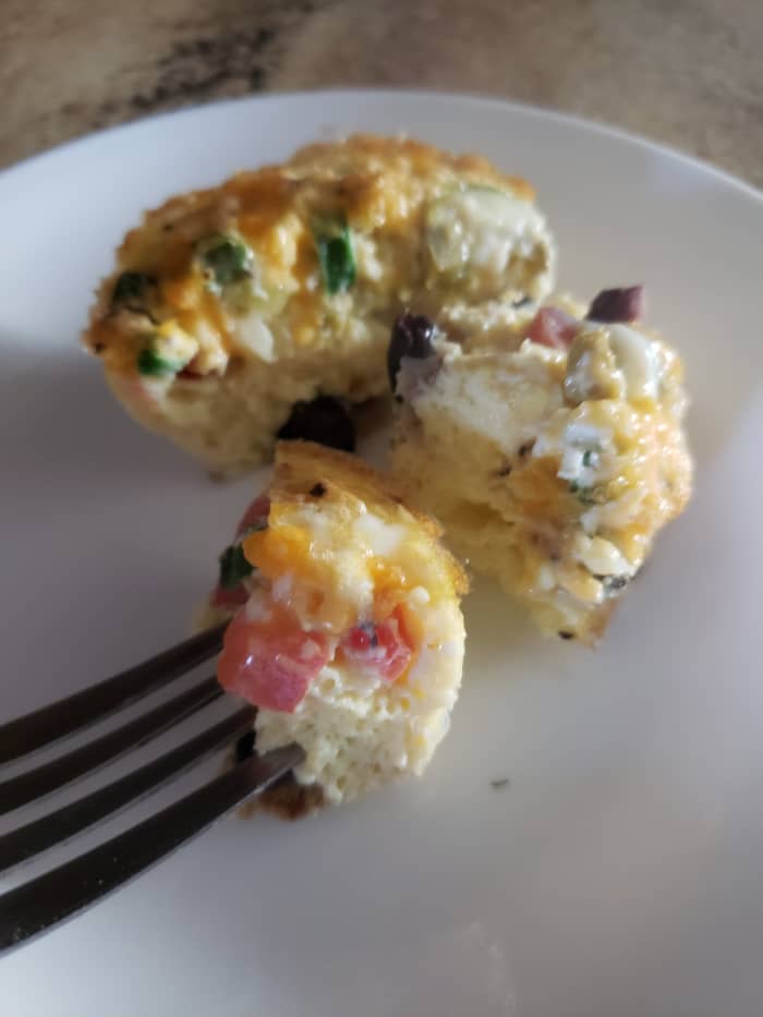 Quick Egg Quiche Cupcakes With Mix and Match Fillings - Delishably